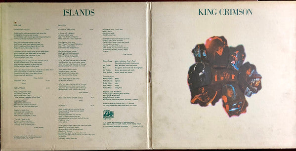 King Crimson - Islands (LP, Album) (Very Good (VG))
