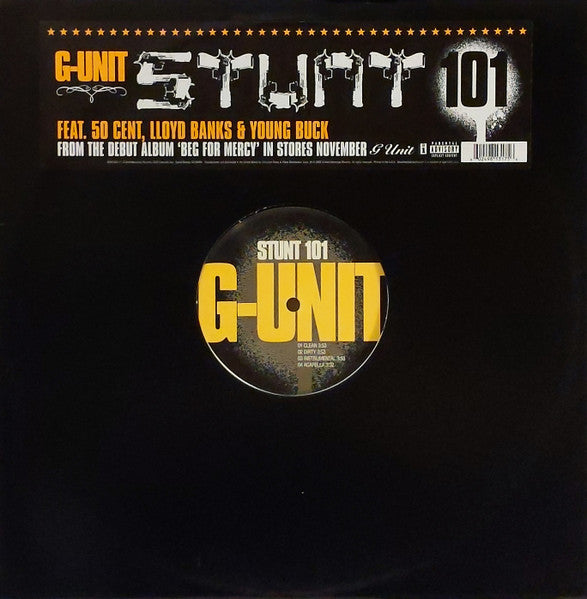 G-Unit, 50 Cent, Lloyd Banks, Young Buck - Stunt 101 (12", 33 ⅓ RPM, Single) (Very Good Plus (VG+))