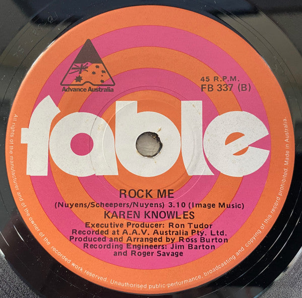 Karen Knowles - Why Won't You Explain (7", 45 RPM, Single) (Very Good (VG))