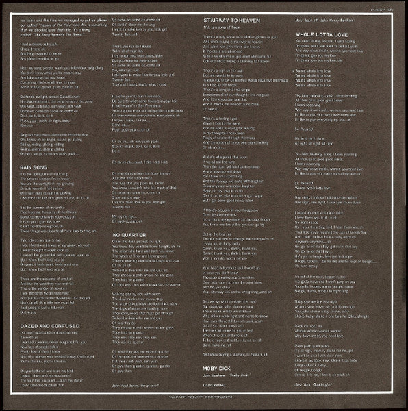 Led Zeppelin - The Soundtrack From The Film The Song Remains The Same (2xLP, Album, Ltd, RE) (Very Good Plus (VG+))