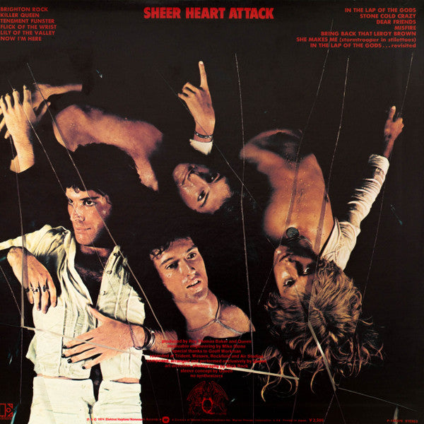 Queen - Sheer Heart Attack (LP, Album, RE, Stereo) (Very Good Plus (VG+))