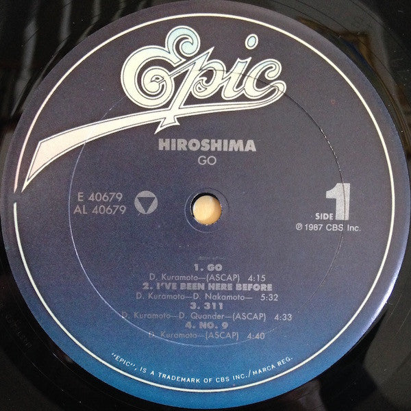 Hiroshima - Go (LP, Album) (Very Good Plus (VG+))