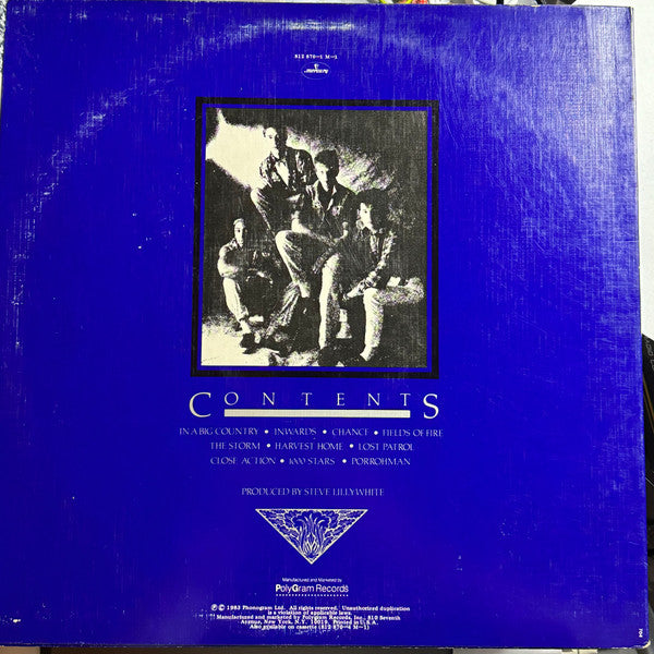 Big Country - The Crossing (LP, Album, Stereo) (Very Good Plus (VG+))