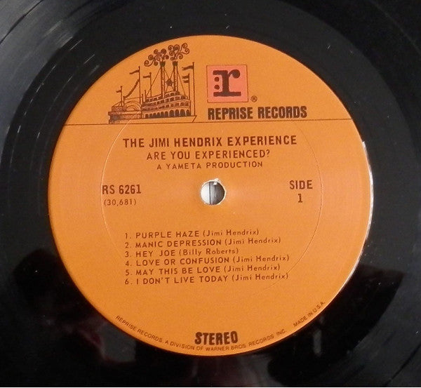 The Jimi Hendrix Experience - Are You Experienced (LP, Album, RE, Stereo) (Very Good Plus (VG+))