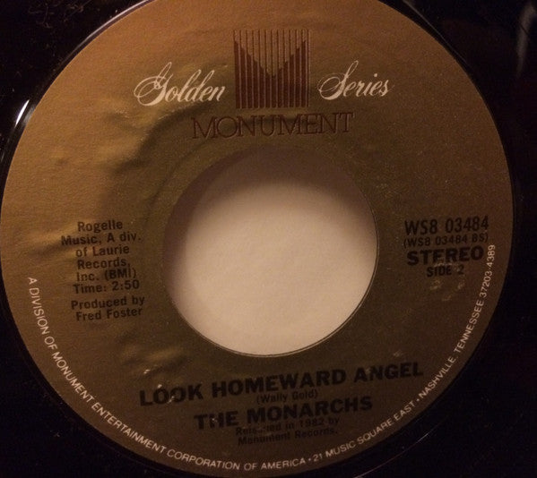 The Monarchs - This Old Heart (7", 45 RPM, Single, RE) (Very Good (VG))
