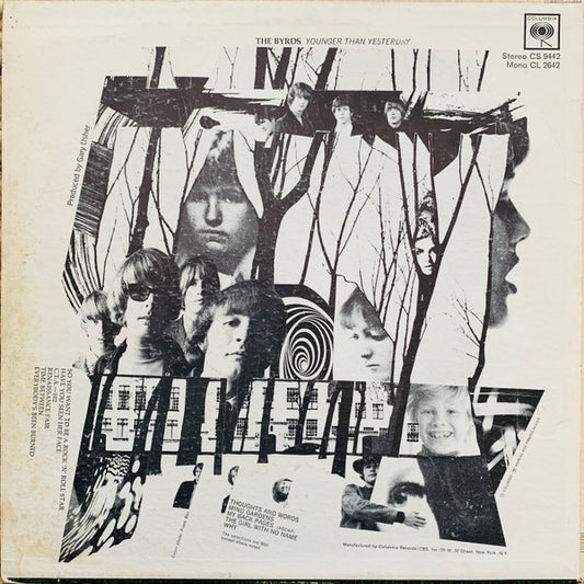 The Byrds - Younger Than Yesterday (LP, Album, Mono) (Very Good (VG))