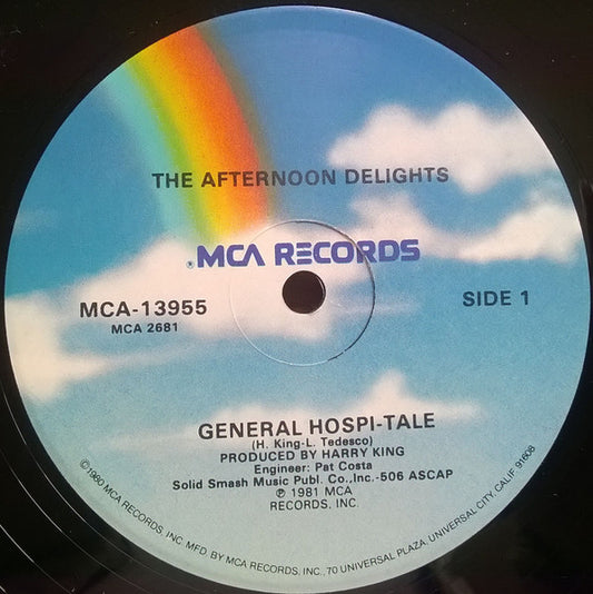 The Afternoon Delights - General Hospi-tale (12", 33 ⅓ RPM) (Very Good Plus (VG+))