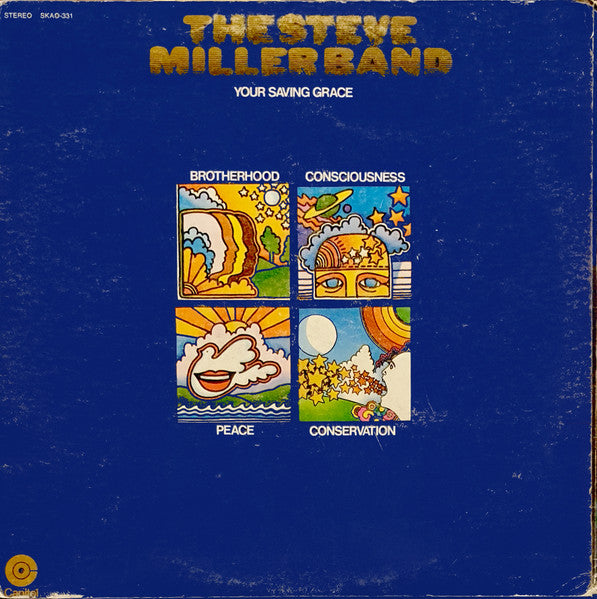 Steve Miller Band - Your Saving Grace (LP, Album) (Very Good (VG))