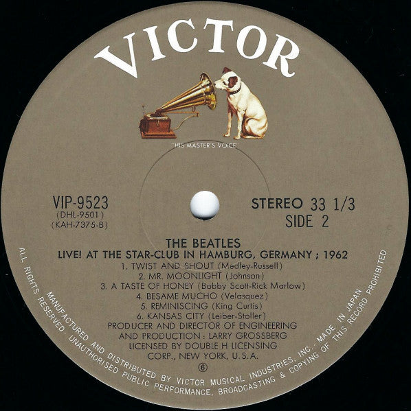 The Beatles - Live! At The Star-Club In Hamburg, Germany; 1962 (2xLP, Album) (Very Good Plus (VG+))