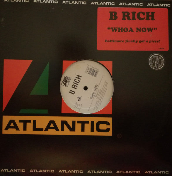 B Rich - Whoa Now (12") (Very Good (VG))