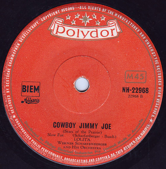 Lolita - Sailor.... / Cowboy Jimmy Joe (7", 45 RPM, Single, Mono) (Very Good (VG))