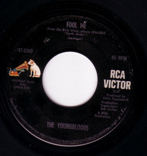 The Youngbloods - Fool Me / I Can Tell (7", 45 RPM) (Very Good (VG))