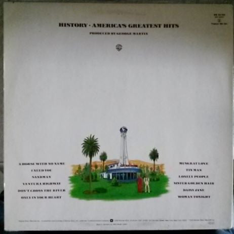 America - History · America's Greatest Hits (LP, Comp, RE) (Very Good (VG))