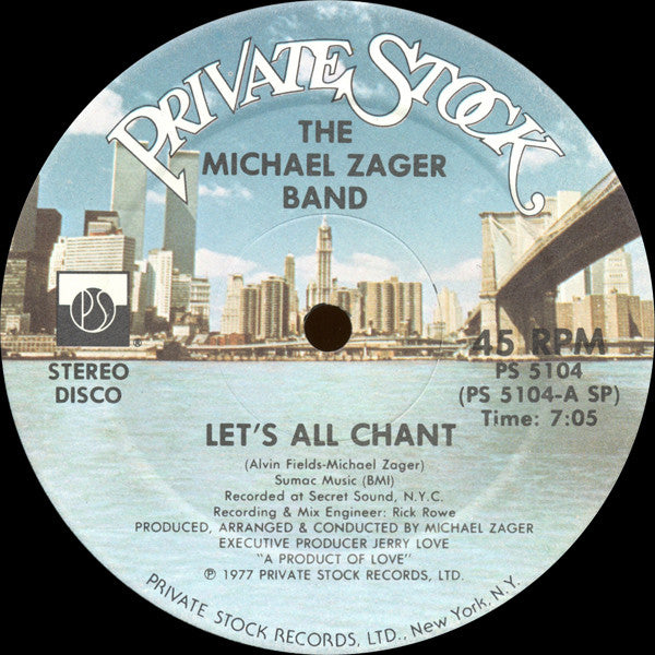 The Michael Zager Band - Let's All Chant / Love Express (12", 45 RPM) (Very Good Plus (VG+))