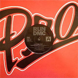 Run-DMC - It's Like That / Sucker M.C.'s (12", 33 ⅓ RPM, RE) (Good Plus (G+))