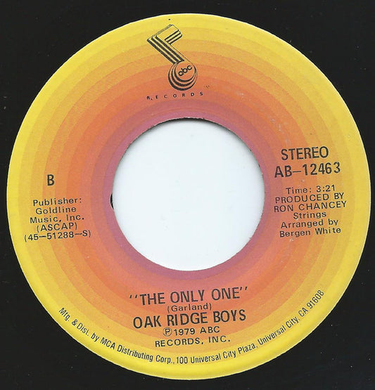 The Oak Ridge Boys - Sail Away (7", 45 RPM, Stereo) (Very Good (VG))