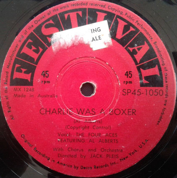 The Four Aces - To Love Again / Charlie Was A Boxer (7", 45 RPM, Single) (Good (G))