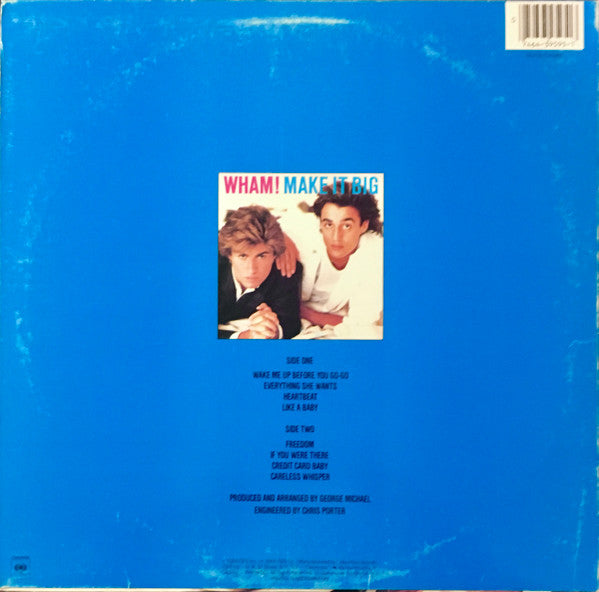 Wham! - Make It Big (LP, Album) (Very Good Plus (VG+))