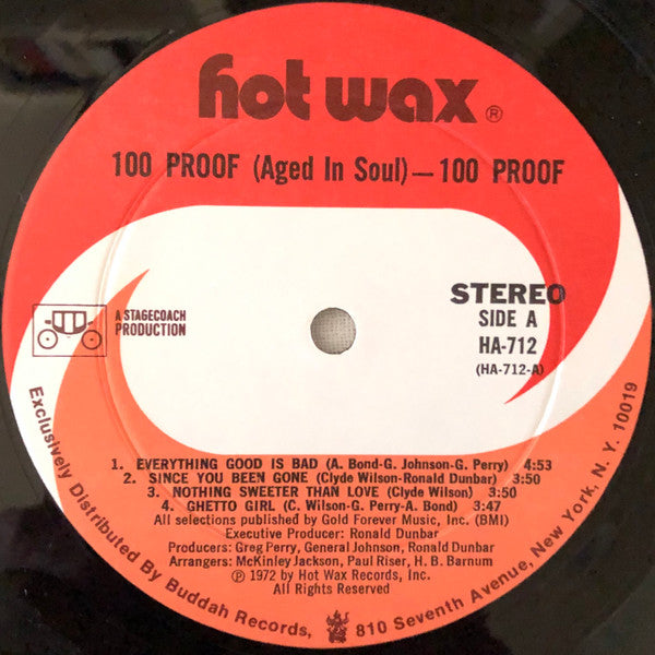 100 Proof Aged In Soul - 100 Proof (LP, Album, Stereo) (Very Good (VG))