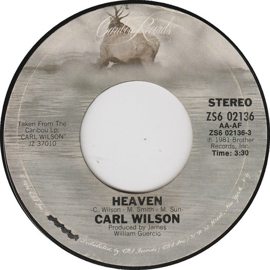 Carl Wilson - Heaven (7", 45 RPM, Single) (Very Good (VG))