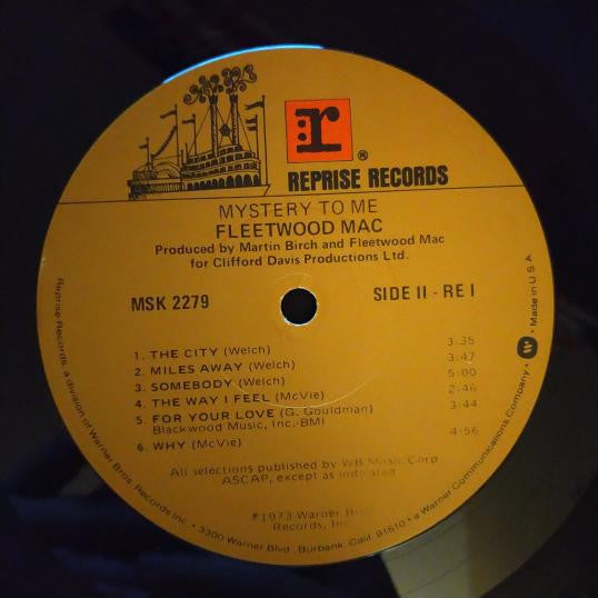 Fleetwood Mac - Mystery To Me (LP, Album, RE) (Very Good Plus (VG+))
