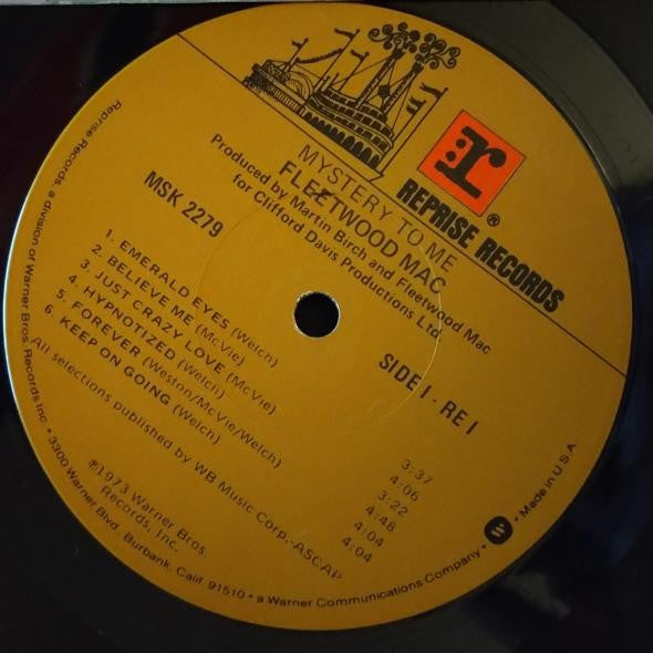 Fleetwood Mac - Mystery To Me (LP, Album, RE) (Very Good Plus (VG+))