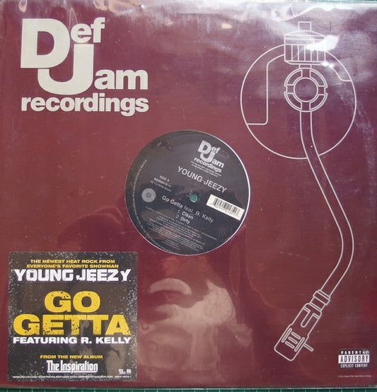 Young Jeezy - Go Getta (12", 33 ⅓ RPM, Stereo) (Very Good (VG))