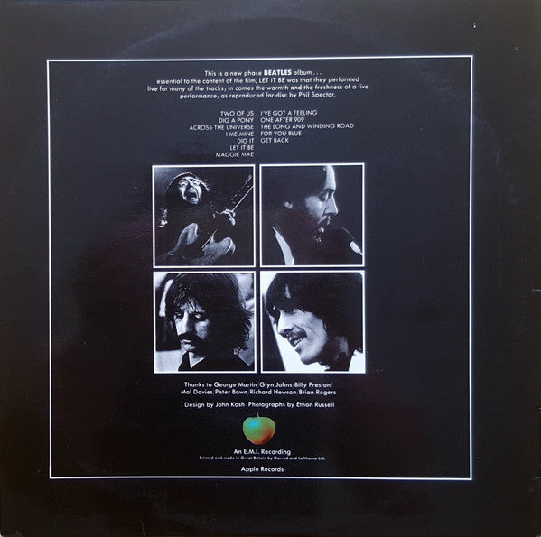 The Beatles - Let It Be (LP, Album, RE) (Very Good Plus (VG+))