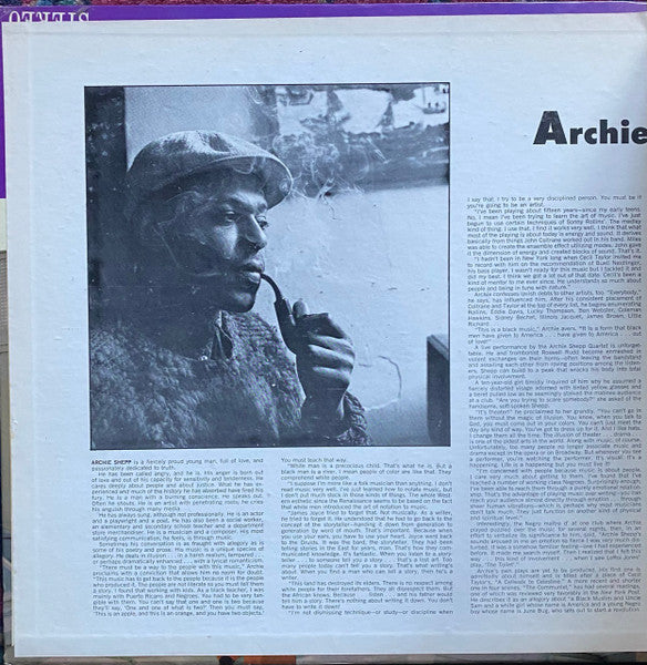 Archie Shepp - Live In San Francisco (LP, Album, Mono) (Very Good Plus (VG+))