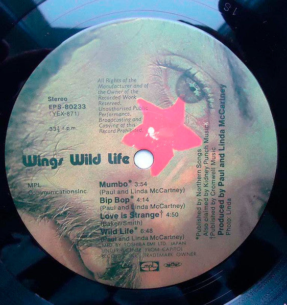 Wings - Wild Life (LP, Album, RE) (Very Good Plus (VG+))