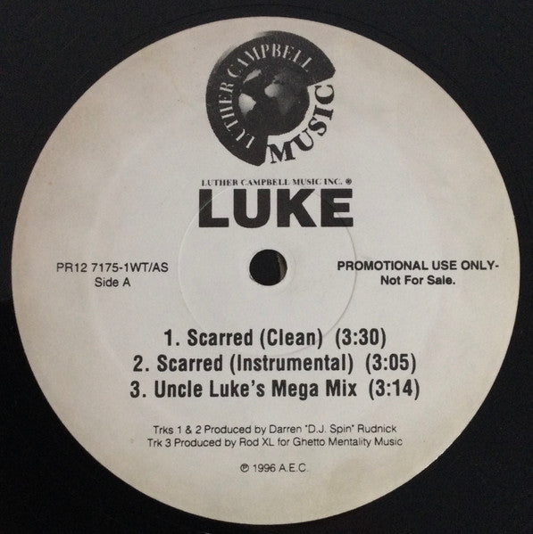 Luke - Scarred (12", Promo) (Very Good Plus (VG+))