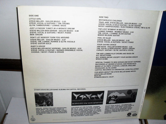 Steve Miller Band - Your Saving Grace (LP, Album) (Very Good (VG))