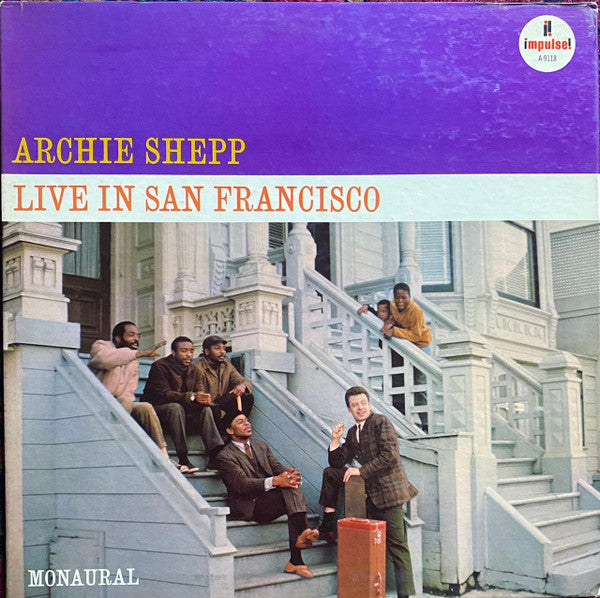 Archie Shepp - Live In San Francisco (LP, Album, Mono) (Very Good Plus (VG+))