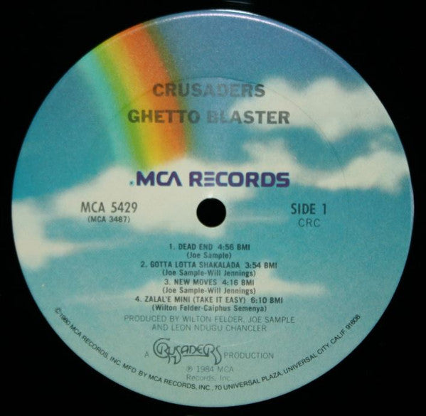 The Crusaders - Ghetto Blaster (LP, Album, Club) (Very Good Plus (VG+))
