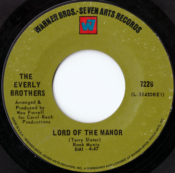 Everly Brothers - Milk Train (7", 45 RPM, Single, Styrene, Mono) (Very Good (VG))