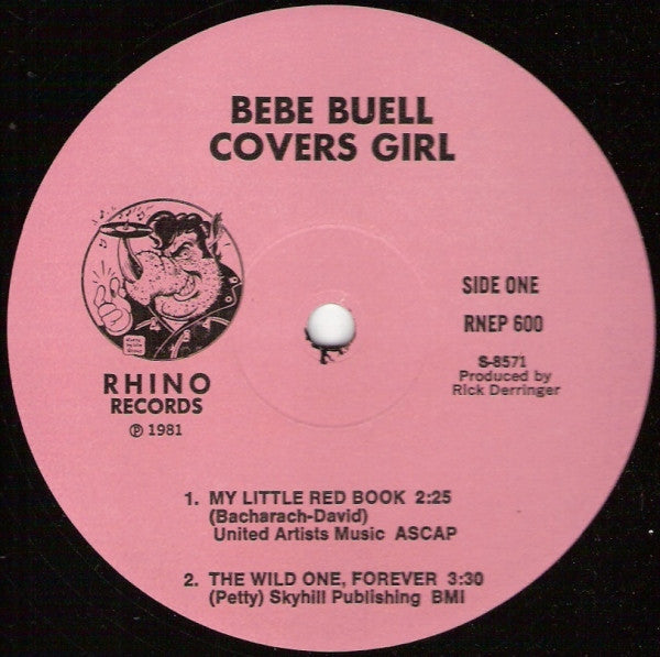 Bebe Buell - Covers Girl (12", 33 ⅓ RPM, EP) (Very Good Plus (VG+))