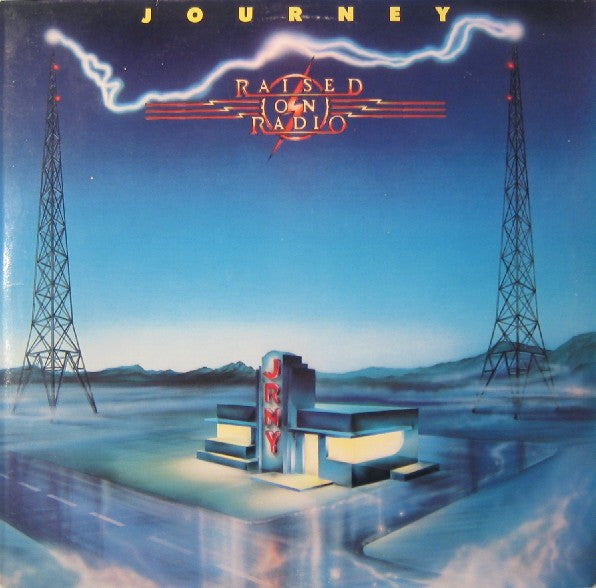 Journey - Raised On Radio (LP, Album, Stereo) (Very Good (VG))