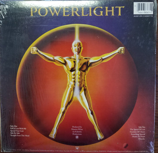 Earth, Wind & Fire - Powerlight (LP, Album) (Very Good (VG))
