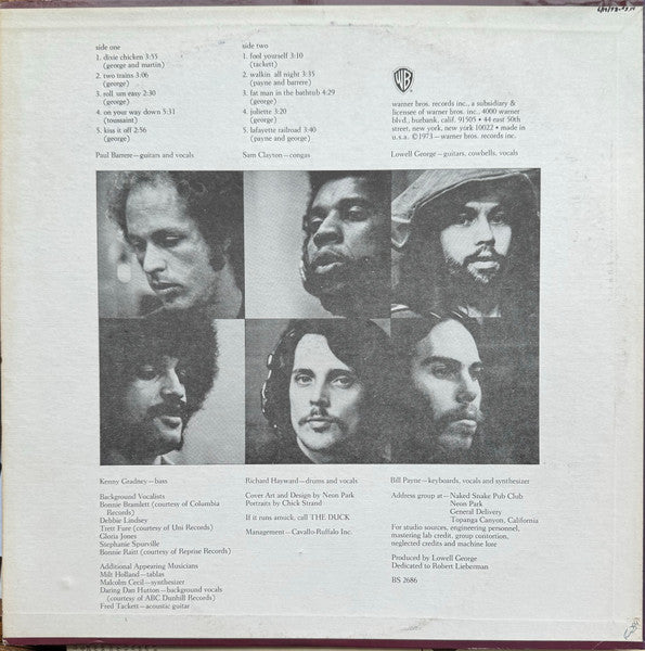 Little Feat - Dixie Chicken (LP, Album, Stereo) (Very Good Plus (VG+))