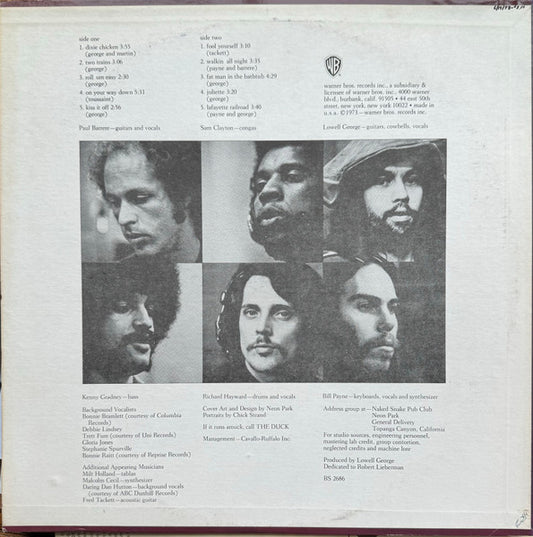 Little Feat - Dixie Chicken (LP, Album, Stereo) (Very Good Plus (VG+))
