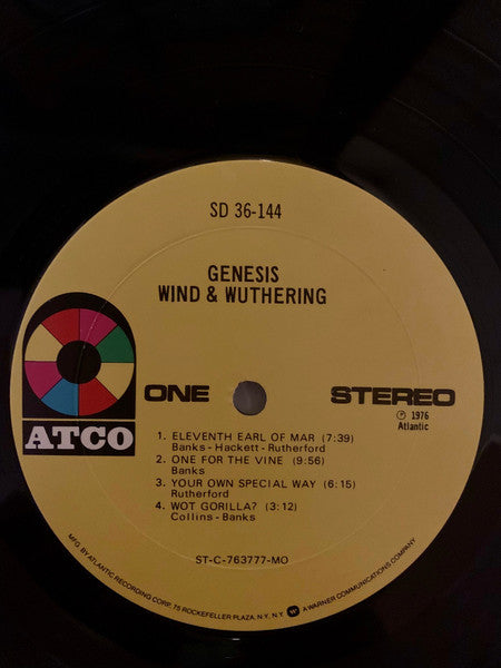 Genesis - Wind & Wuthering (LP, Album, Stereo) (Very Good (VG))