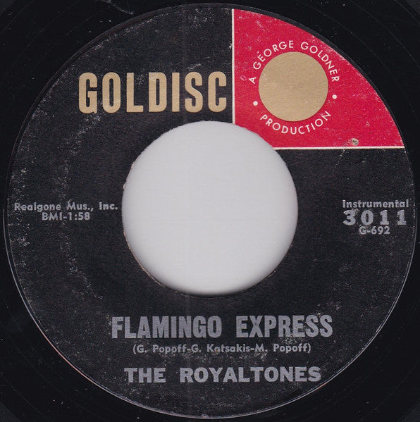 The Royaltones - Flamingo Express / Tacos (7", 45 RPM, Styrene) (Very Good (VG))