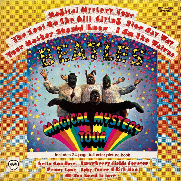 The Beatles - Magical Mystery Tour (LP, Comp, RE, Stereo) (Very Good Plus (VG+))