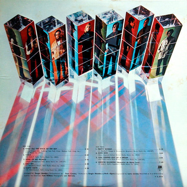 Sérgio Mendes & Brasil '66 - Crystal Illusions (LP, Album) (Very Good Plus (VG+))