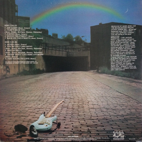 Donnie Iris - Back On The Streets (LP, Album, Stereo) (Very Good (VG))