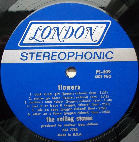 The Rolling Stones - Flowers (LP, Comp, Stereo) (Very Good (VG))