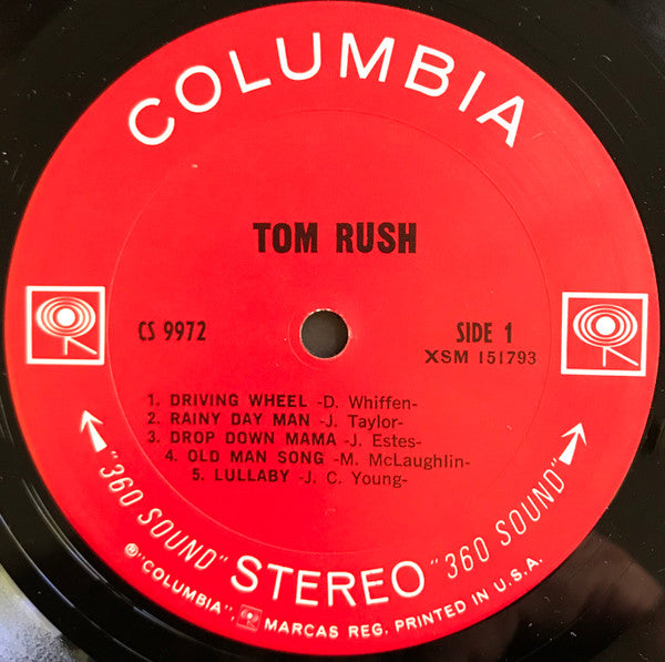 Tom Rush - Tom Rush (LP, Album) (Very Good (VG))