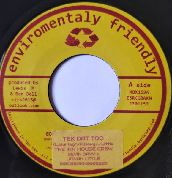 The Inn House Crew, Joseph Cotton - Tek Dat (7", 45 RPM) (Mint (M))