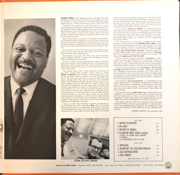 Clark Terry - The Happy Horns Of Clark Terry (LP, Album, Stereo) (Very Good (VG))