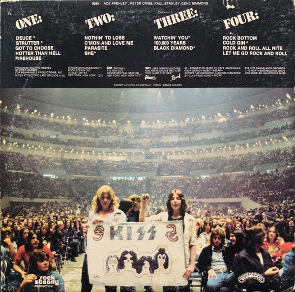 Kiss - Alive! (2xLP, Album, Club, RP) (Very Good (VG))